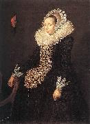 Frans Hals Portrait of Catharina Both van der Eem oil painting